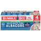 Bumble Bee Low Sodium Solid White Albacore Tuna In Water, 5 Oz Can (Pack Of 4) - Wild Caught Tuna - 29G Protein Per Serving, High In Omega-3S - Non-Gmo Project Verified, Gluten Free, Kosher