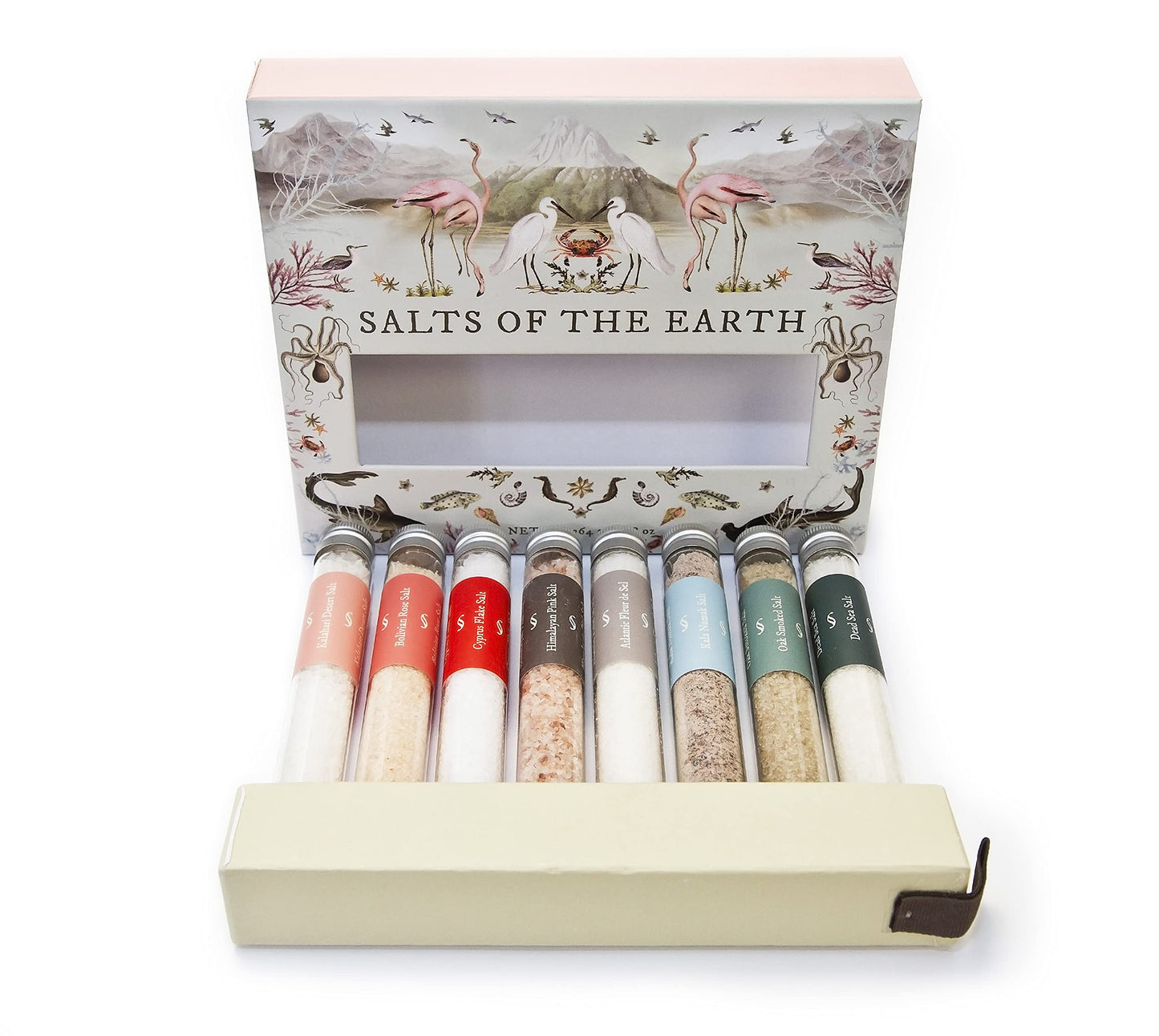 Eat.art Exotic Salt Collection Gift Set - 8-Pack, 1 Ounce Each