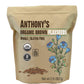 Anthony'S Organic Brown Whole Flaxseed, 2 Lb, Batch Tested And Gluten Free, Raw, Non Gmo, Sproutable, Keto Friendly