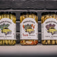 Middleton Farms Pickled Asparagus Variety Pack - Farm Direct Purple, Green & Spicy Asparagus Pickled In A Jar, Set Of 3 - Made I