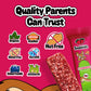 Snakkidz Organic Chewy Granola Bar - Allergen Free, Low Sugar, Made with Avocado Oil, 15 Bars, Strawberry Flavor