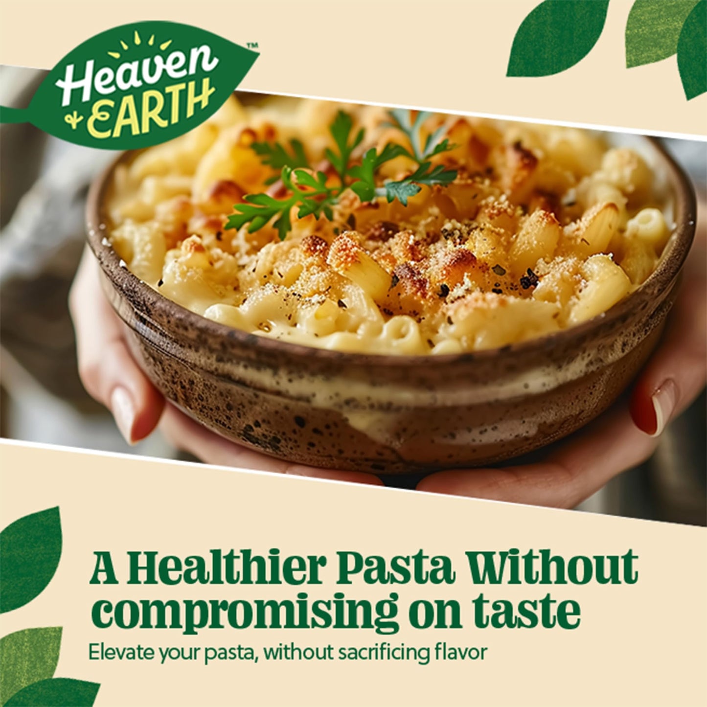 Heaven & Earth Brown Rice Gluten Free Elbow Pasta, 12Oz (3 Pack) | Whole Grain | Amazing Texure - Tastes Like Regular