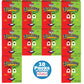 Douzzle Zillions Tangy Candy, Sour Cherry & Sour Apple (10 Count, Pack Of 1) Individually Wrapped Candies, Birthday Party Favors
