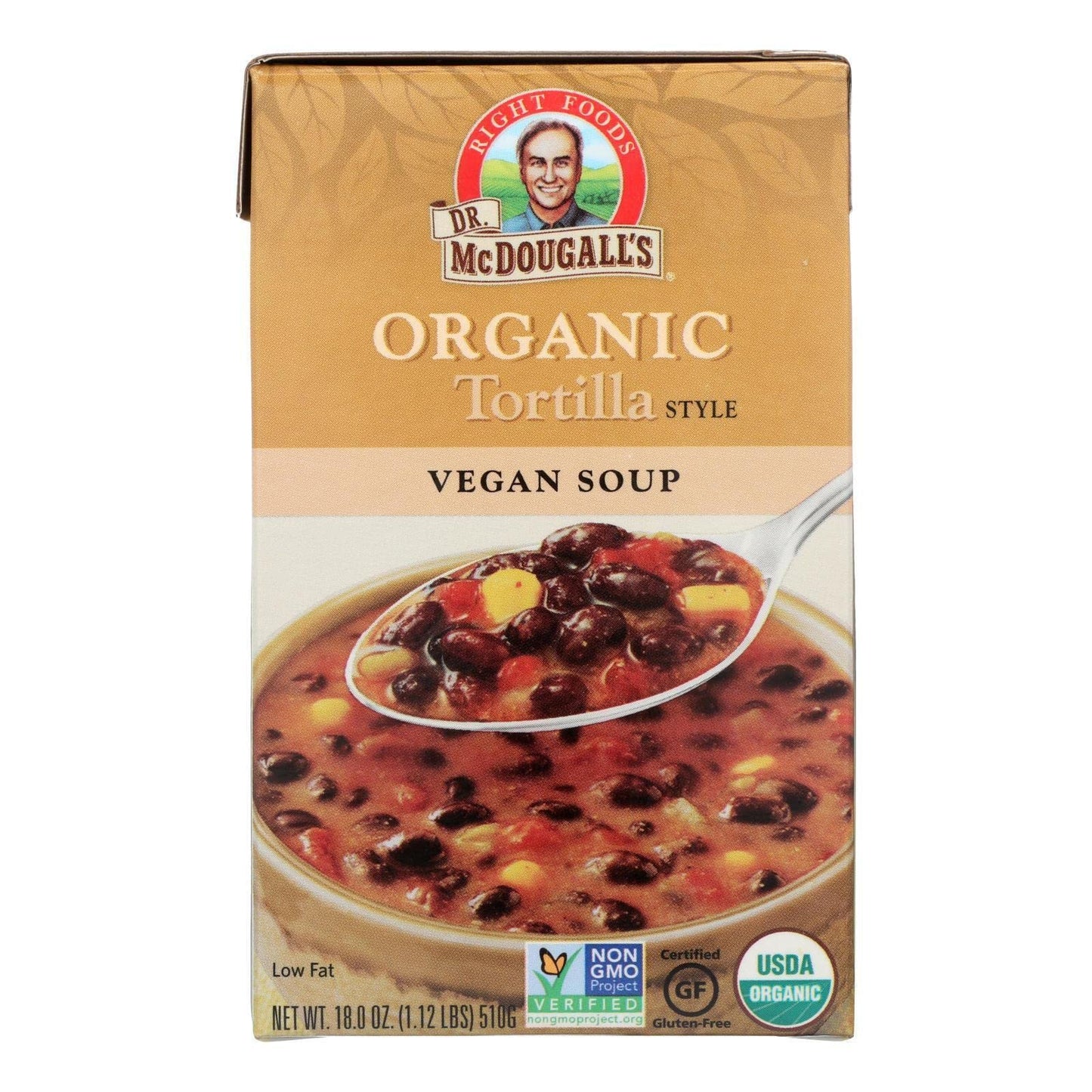 Dr. Mcdougall'S Tortilla Soup, Organic, 18 Oz