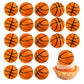 Gyufise 10Pcs Basketball Cake Toppers 3D Basketball Cake Pick Decorations For Sports Theme Babyshower Birthday Event Party Suppl