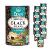 Eden Organic Black Beans, 15 oz Can (12-Pack Case), No Salt Added, Non-GMO, U.S Grown, Heat and Serve, Macrobiotic, Turtle Beans
