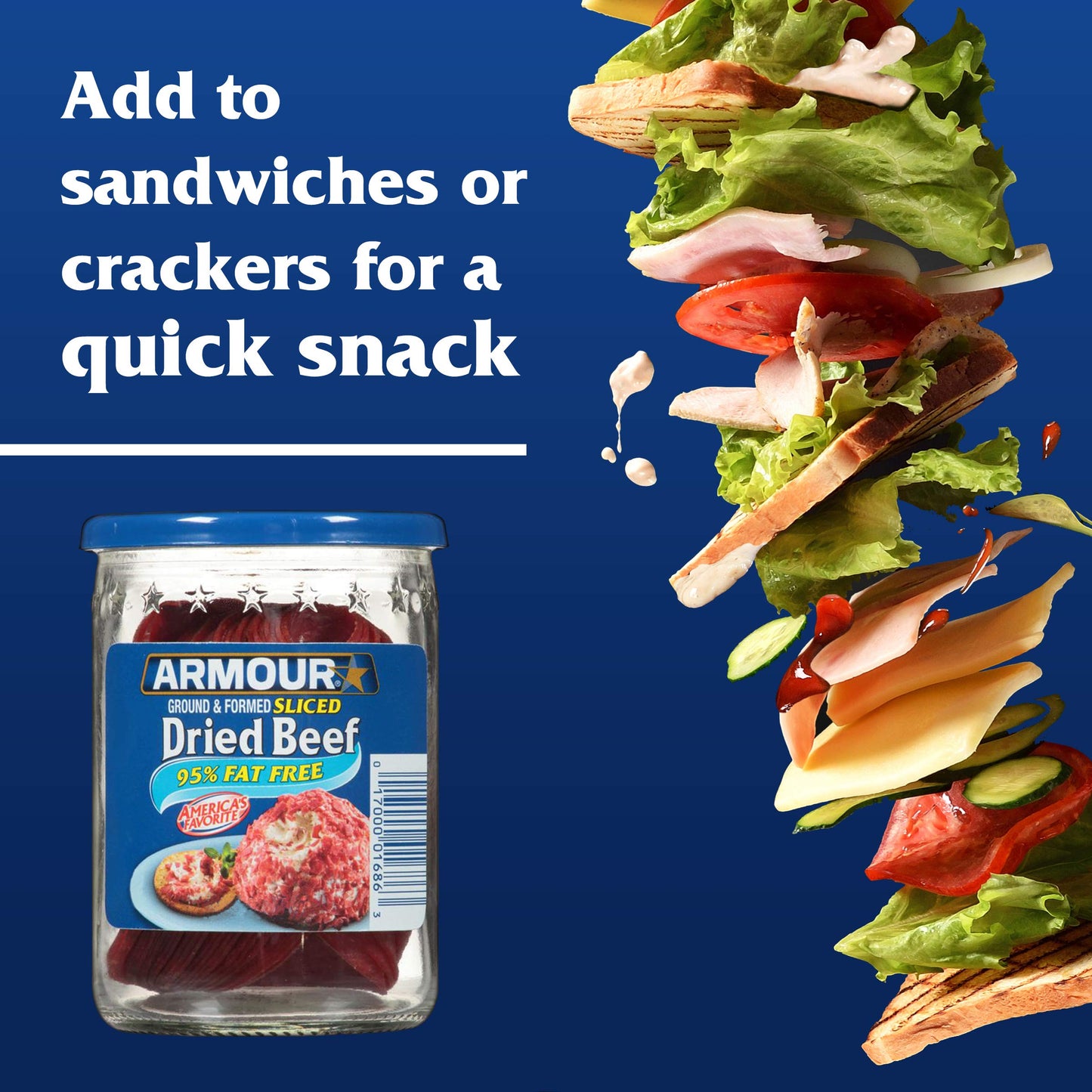 Armour Star Sliced Dried Beef, 4.5 Oz