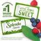 SPLENDA Stevia Zero Calorie Sweetener, Plant Based Sugar Substitute Granulated Powder, Single Serve Packets, 80 Count