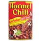 Hormel Chili With Beans, Less Sodium, 15 oz Canned Chili, Gluten-Free, Pack of 12, 16g Protein per Serving