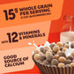 Reeses Puffs Chocolatey Peanut Butter Cereal, 29 oz Giant Size, Kid-Friendly Breakfast