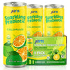 Jans Sparkling Prebiotic Soda Beverage - Calamansi 8.4 Fl Oz (6-Pack) - Low Calorie, NO Added Sugar, Non-GMO Sparkling Fruit Bev