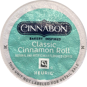 Cinnabon Classic Cinnamon Roll Coffee 18 K-Cup Pods