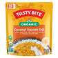 Tasty Bite Organic Coconut Squash Dal, 10 Ounce, Pack of 6, Ready to Eat, Microwavable Entree, Vegan
