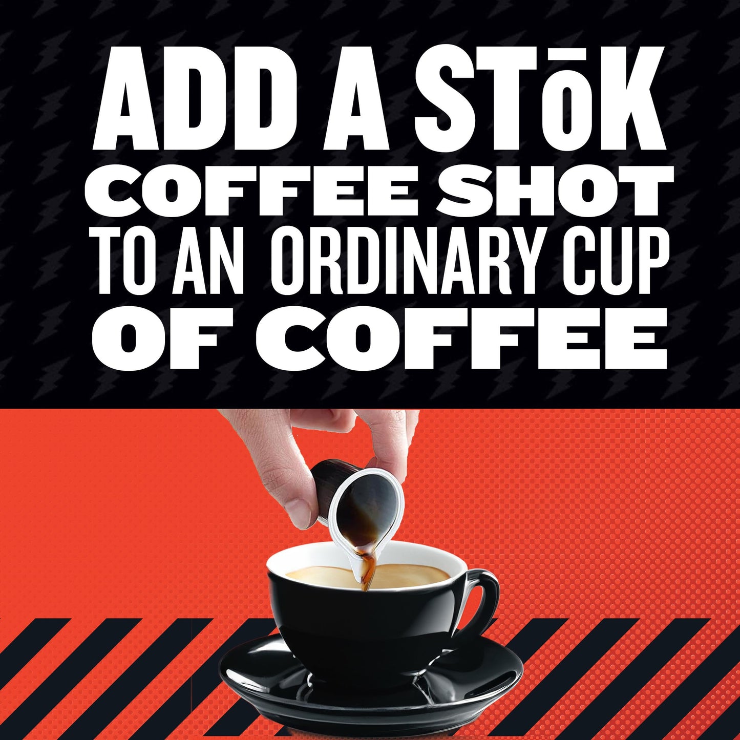 STOK Cold Brew Espresso Coffee Shots, Unsweetened, 0.43 Fl Oz, Pack of 264, Model 041271024159