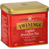 Twinings English Breakfast Tea, Loose Leaf - Traditional Caffeinated Black Tea in a Large Tea Tin, Gifts for Tea Lovers, 7.05 Oz