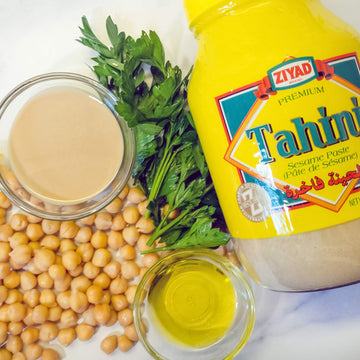Ziyad Brand Tahini Sesame Paste, No Additives, No Preservatives, Perfect For Pita Bread, Meat, Vegetables And More! 32Oz (Pack O