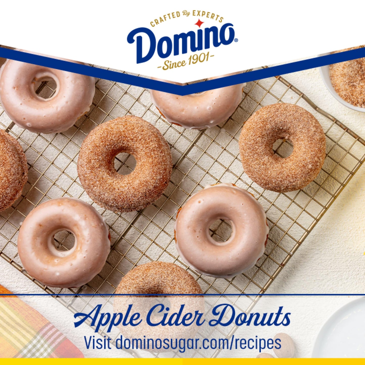 Domino Light Brown Sugar, 2 lb Zipper Bag (2-Pack) - Ideal Sugar for Baking and Desserts - Includes Bonus Recipe Card