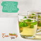True Honey Teas Peppermint Tea Bags - Caffeine Free Herbal Tea - 24 Count Sachets