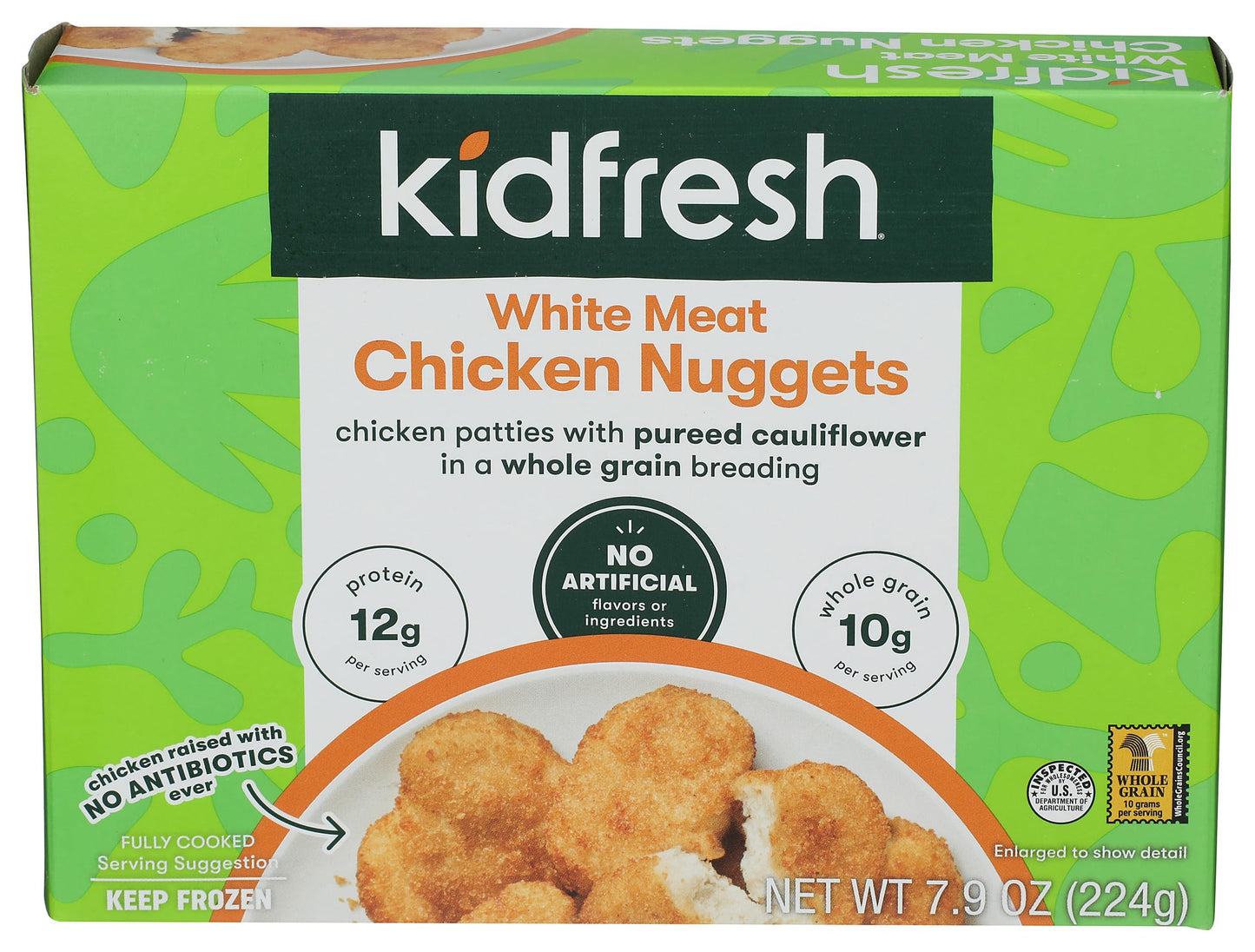 KIDFRESH Super Duper Chicken Nuggets, 7.9 OZ