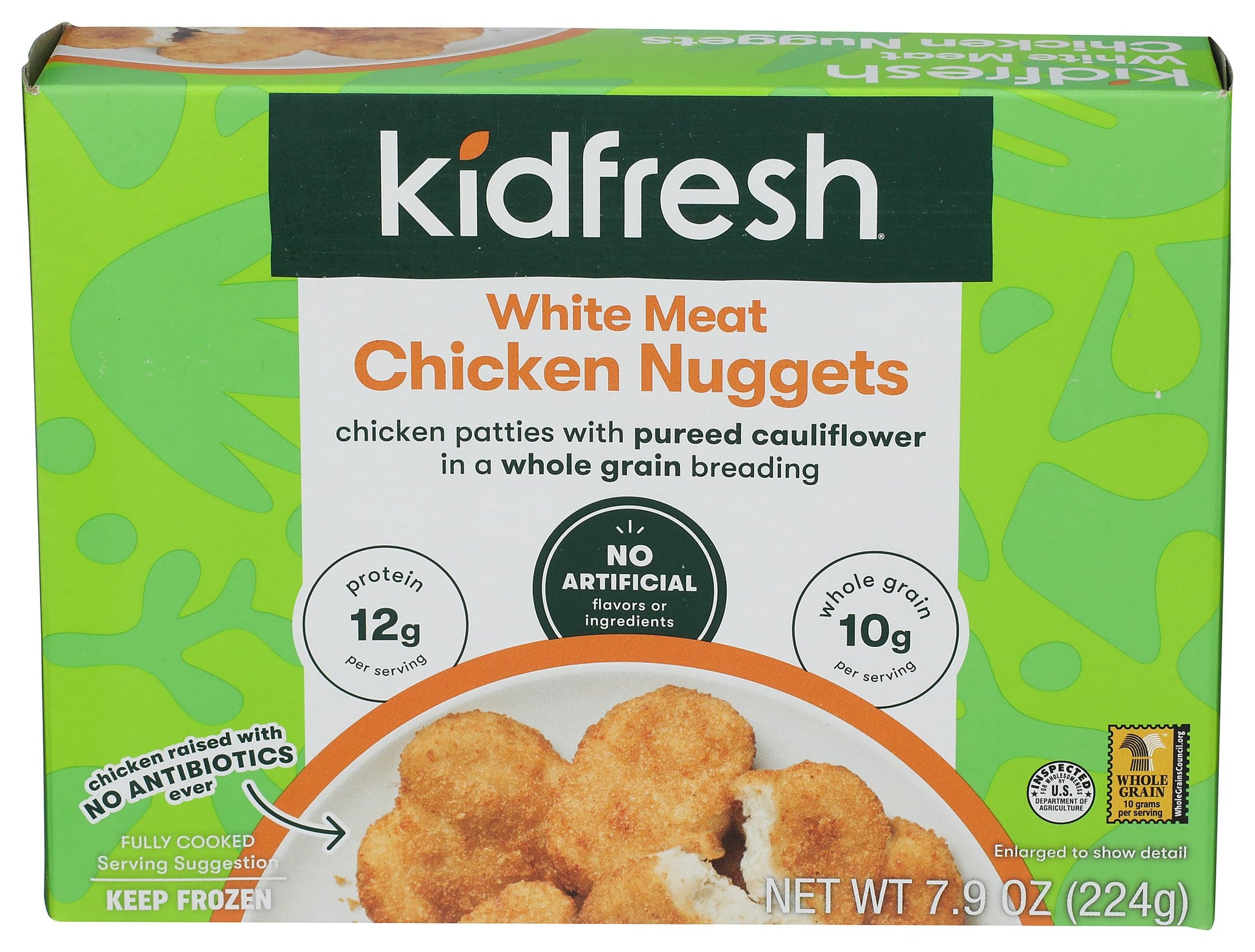 KIDFRESH Super Duper Chicken Nuggets, 7.9 OZ