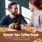 COOPER STREET Twice Baked Cinnamon Chocolate Biscotti Cookies - Crispy Mini Biscotti Cookies Ideal with Coffee - Traditional Low