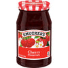Smuckers Cherry Preserves, 12 Ounce (Pack of 6) - Sweet Cherry Flavor, Perfect for Spreading and Topping