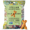 Stellar Snacks Mini Pretzel Braids, Vegan Friendly, Kosher, Non-GMO, 1.5 Ounce (Pack of 24, Bold & Herby)