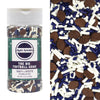 Mystic Sprinkles The Big Football Game Jimmy Mix 3oz Bottle (Navy Blue & White Sprinkle Mix 3oz)
