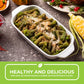 Nutristore Freeze Dried Green Beans 4-Pack | Perfect Healthy Snack | Emergency Survival Bulk Food Storage | Amazing Taste & Qual