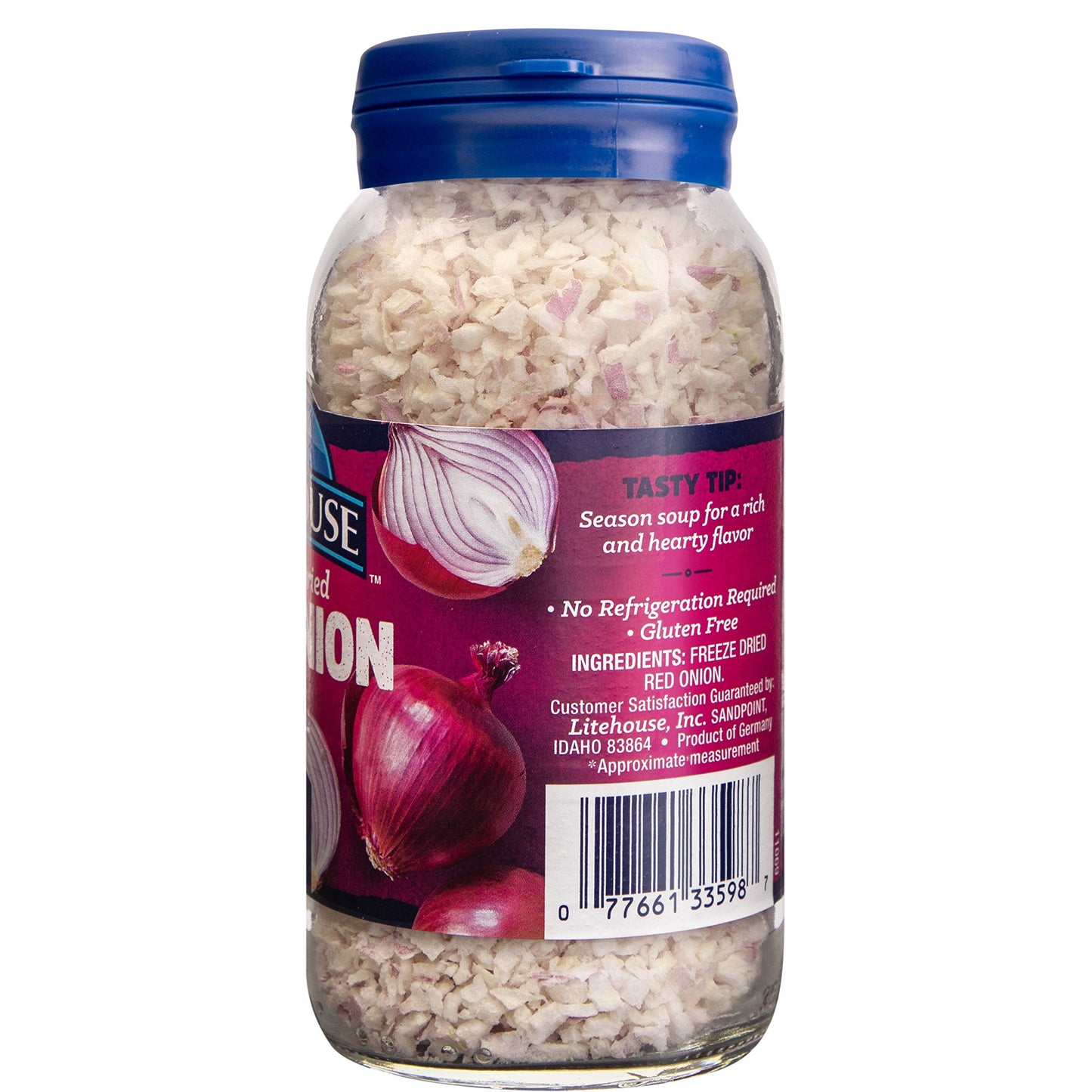 Litehouse Freeze-Dried Herbs Variety Gift Set, (Garlic, Parsley, Red Onion, Chives, Dill) - Gluten-Free, Keto Friendly, Non-Gmo,