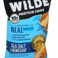 Wilde Brands Sea Salt Vinegar Chicken Chips, 225 Oz