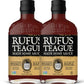 Rufus Teague BBQ Sauce, Whiskey Maple, Gluten-Free, Non-GMO, 2 Pack, 16 Fl Oz