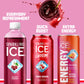 Sparkling Ice Caffeine Cherry Vanilla Sparkling Water, Zero Sugar, 16 Fl Oz Cans (Pack of 12)