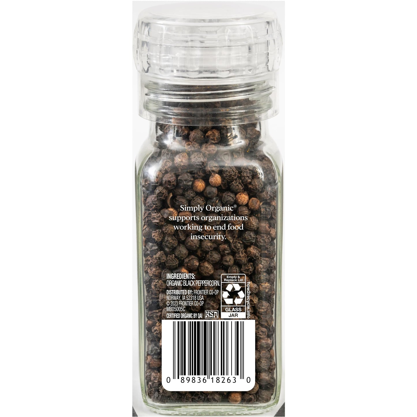 Simply Organic Daily Grind, Certified Organic | 2.65 oz | Pack of 3 | Piper nigrum L.