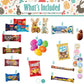 Easter Snack Green Tin Basket (46 Count) Filled With Candy, Treats And Bunny, Great Package For Family, Friends, Kids, Boys And