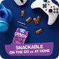 Pop-Tarts Crunchy Poppers Crunchy Filled Snack Pieces, Kids Snacks, On-the-Go, Frosted Brownie Crunch (6 Boxes, 30 Pouches)