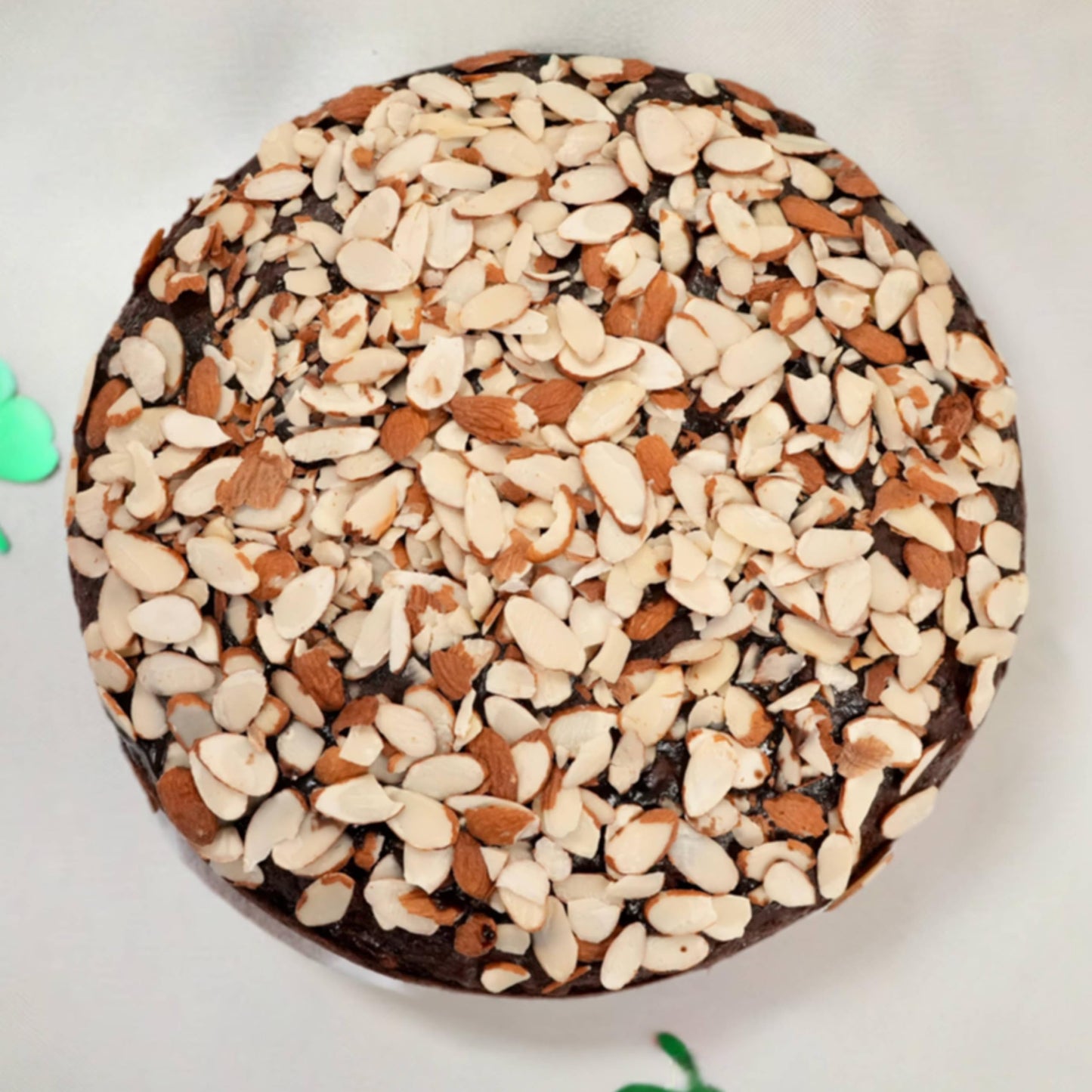 Andy Anand Exquisite 9'' Chocolate Almond Cake: Freshly Crafted In Traditional Style, Delight In Its Luxuriously Creamy Texture