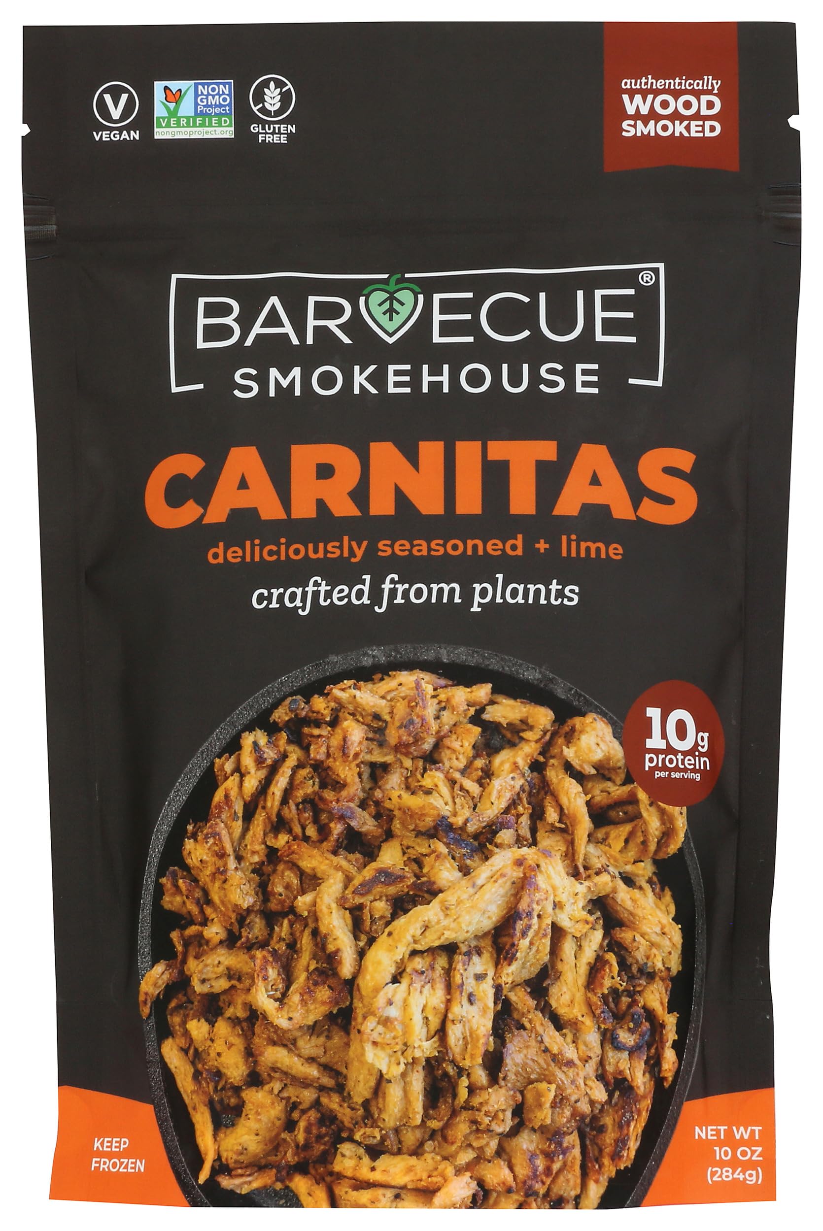 Barvecue Plant Based Carnitas, 10 Oz