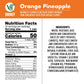 V8 Energy Drink, Orange Pineapple, Pack of 12 (8 Fl Oz)