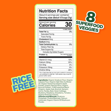 Yumi Organic Rice-Free Baby Puffs - No Sugar Added, Gluten-Free, Non-Gmo Baby Snacks Puffs, School Safe For Daycare And Lunchbox