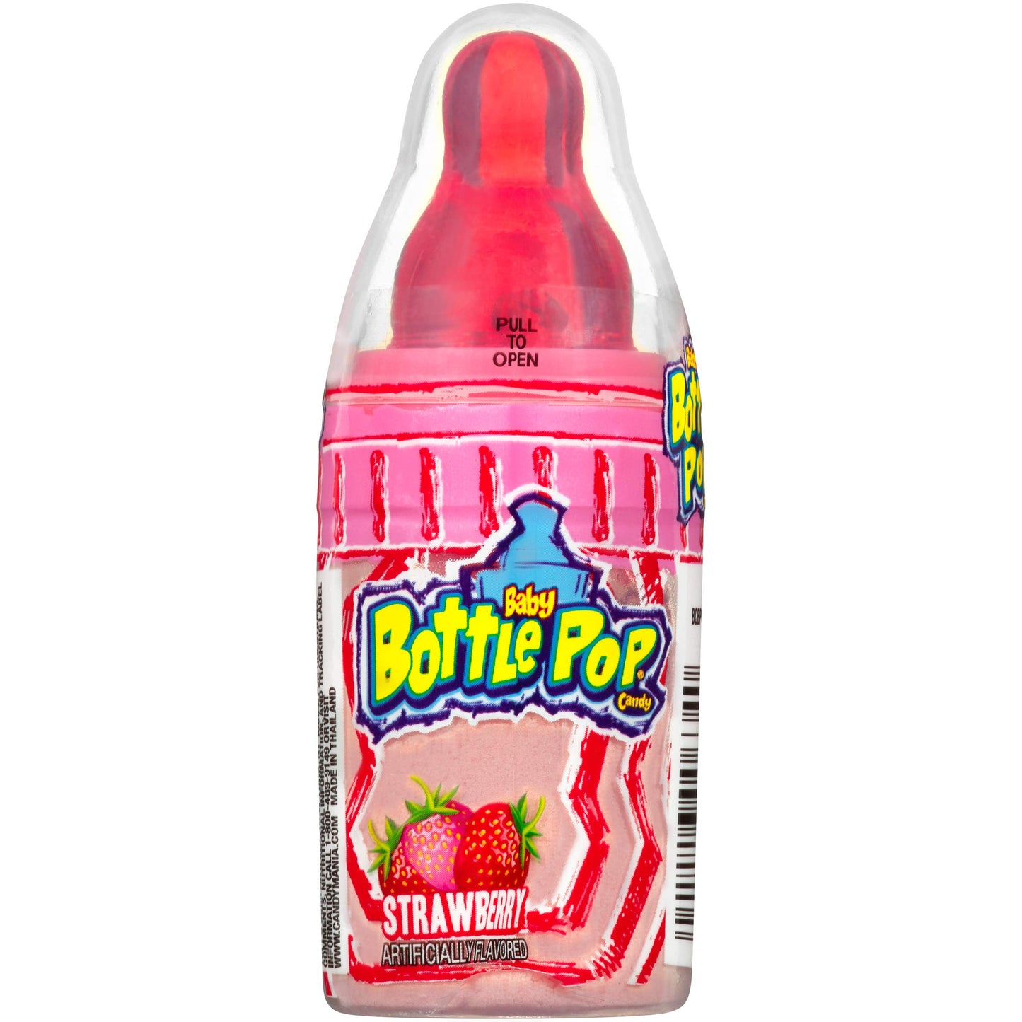 Bazooka Baby Bottle Pop with Message, 1.10 Ounce (Pack of 18)