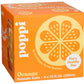 Poppi Prebiotic Soda 4 Pack - 12 Fl Oz, Orange Flavor, Model 0810063710033