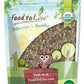 Food To Live - Organic Dill Seeds, 8 Ounces - Whole, Non-Gmo Spice, Non-Irradiated   Seeds, Vegan, Dry, Bulk, High In Dietary Fiber, Calcium, Iron, Copper, Manganese, Magnesium And Zinc