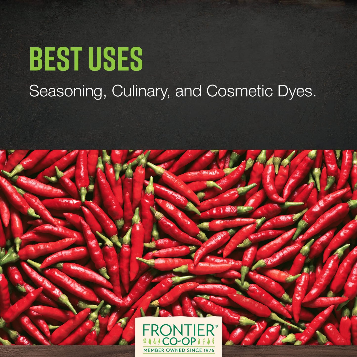 Frontier Co-op Organic Ground Cayenne Pepper, 6.14 Ounce, Pack of 1