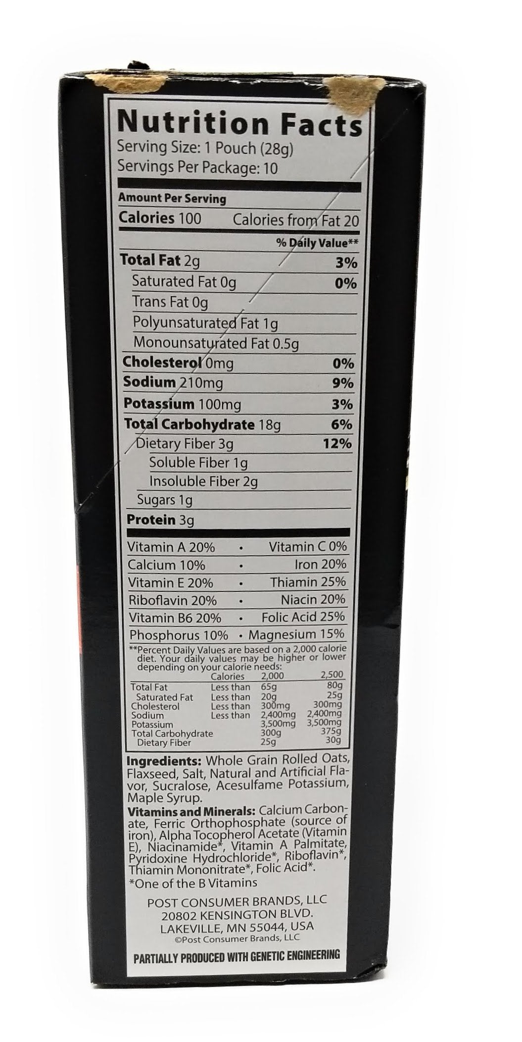 Better Oats Bundle: (1) Apples & Cinnamon 9.8oz, (1) Maple and Brown Sugar 9.8oz (2 Boxes Total)