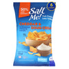 SaltMe! Cheddar & Sour Cream Potato Chips, 50% Low Salt, Kosher, Non-GMO, Better for You Chips, Flavorful, 5 Ounces, Pack of 6