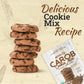 Missy Js Organic Carob Cookie Mix, Healthy Vegan Snack, Caffeine Free, 12 Oz, 6 Pack