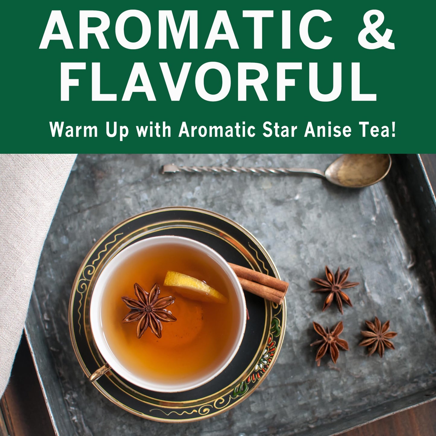 Spices Village Whole Star Anise, 4 Oz, Star Anise Pods For Tea, Cooking And Baking, Kosher, Natural And Non Gmo