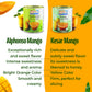 ASHOKA Canned Mango Pulp, Premium Alphonso Mango Extract, Sweetened, 30 Ounce (Pack of 6)
