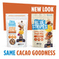 Blue Stripes - Trail Mix, 70% Chocolate Chips, Almonds, Macadamia Nuts, Mango, Healthy Snacks for Adults, Whole 70% Cacao, With